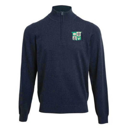 MC0 Navy 1/4 Zip Sweater (38)