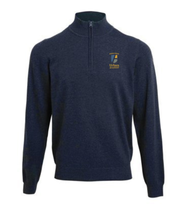UA0 Navy 1/4 Zip Sweater (42)