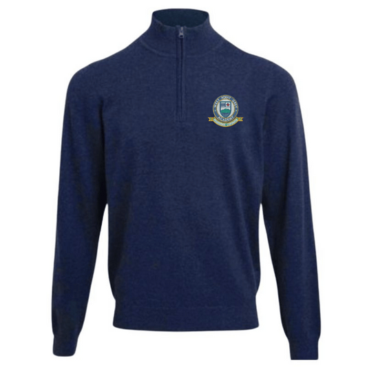 WPG Navy 1/4 Zip Sweater (42)