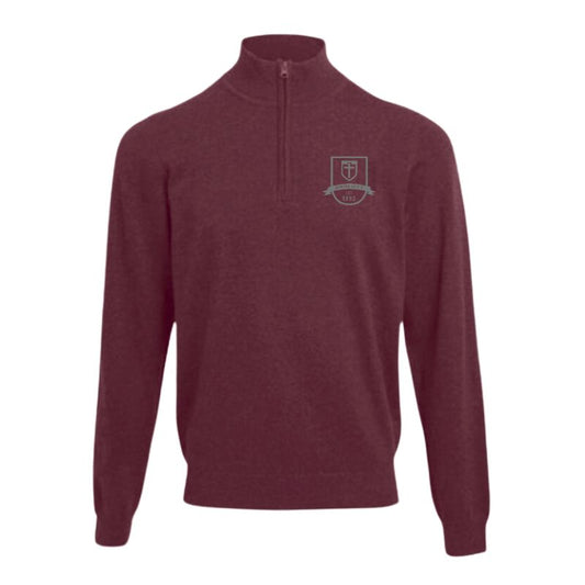 BCC Burgundy 1/4 Zip Sweater (24)