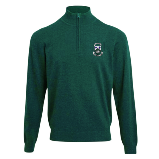 HSC Green 1/4 Zip Sweater (40)
