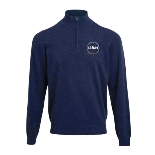 LMH Navy 1/4 Zip Sweater (34)