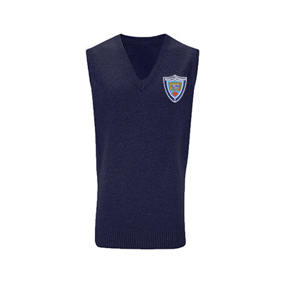 AML Navy V-Neck Vest (24)