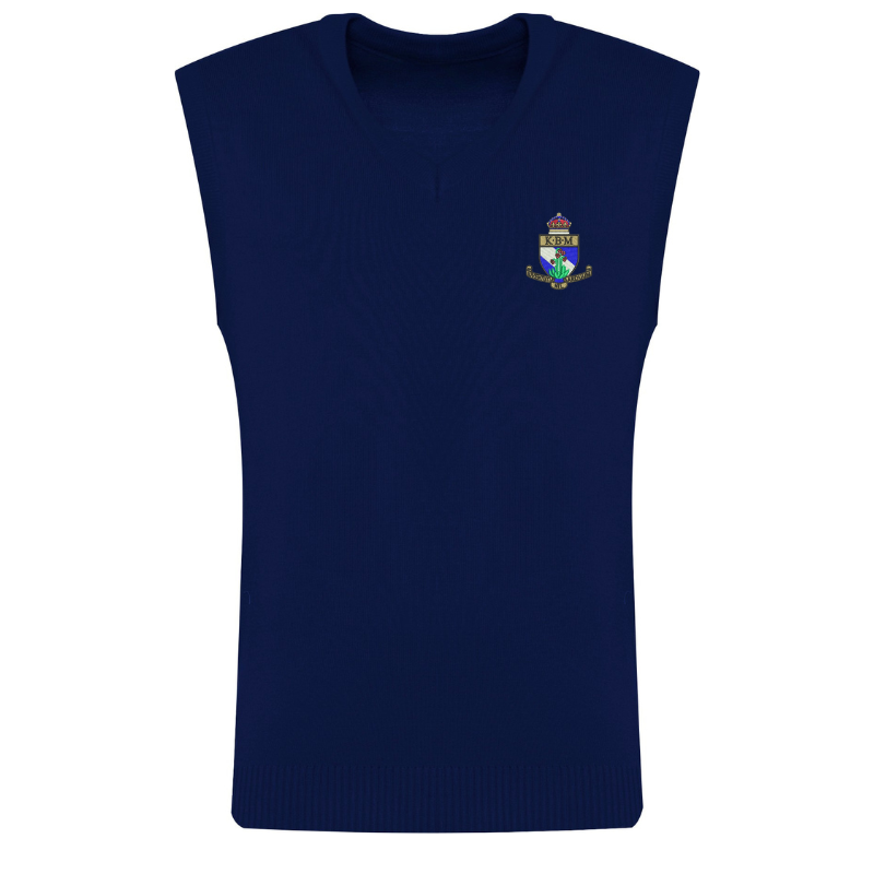KBM Navy V-Neck Vest (26)