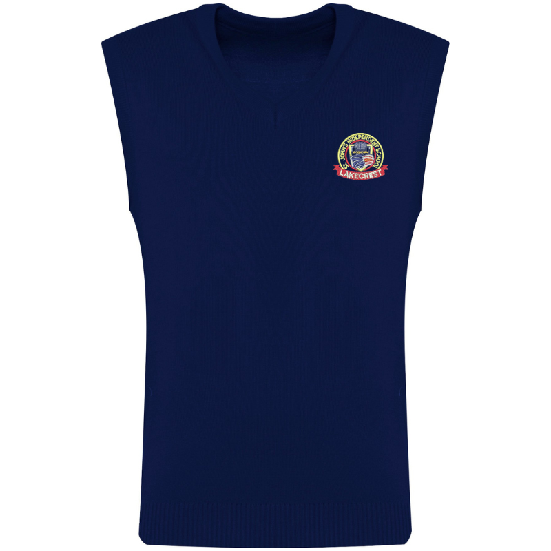 LIS Navy V-Neck Vest (26)