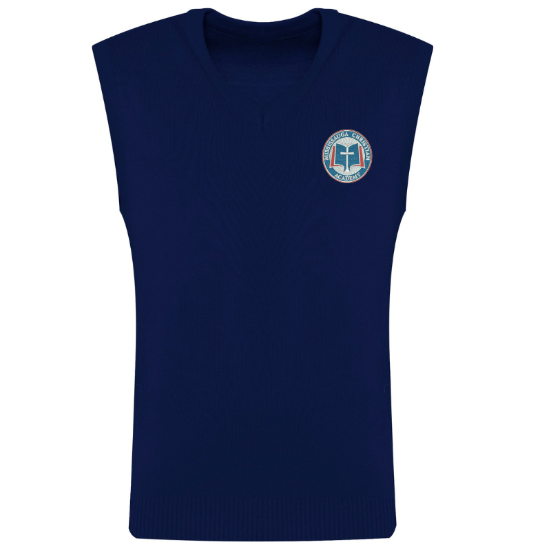 MCA Navy V-Neck Vest (26)