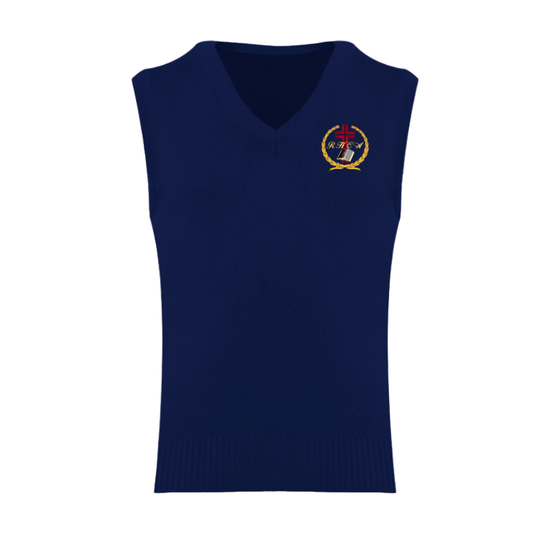 Navy V-Neck Vest (RHC 24)