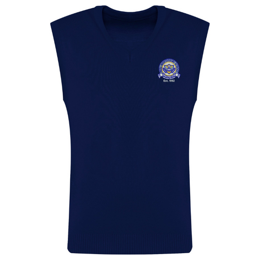 PMS Navy V-Neck Vest (32)
