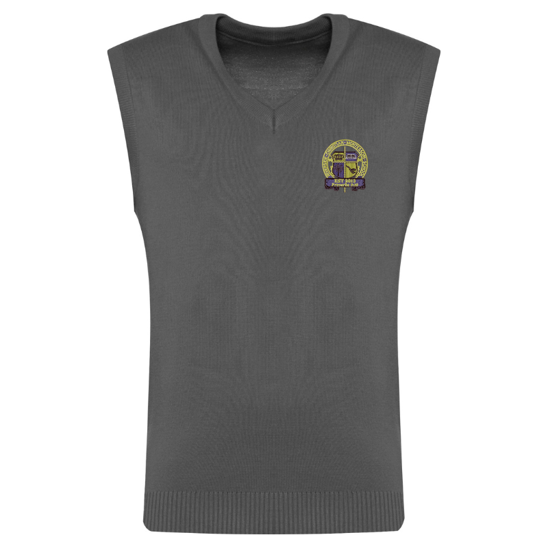 RCM Grey V-Neck Vest (28)