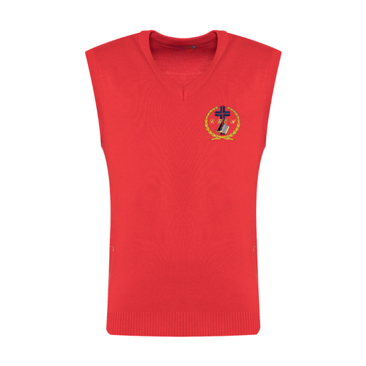 Red V-Neck Vest (RHC 32)