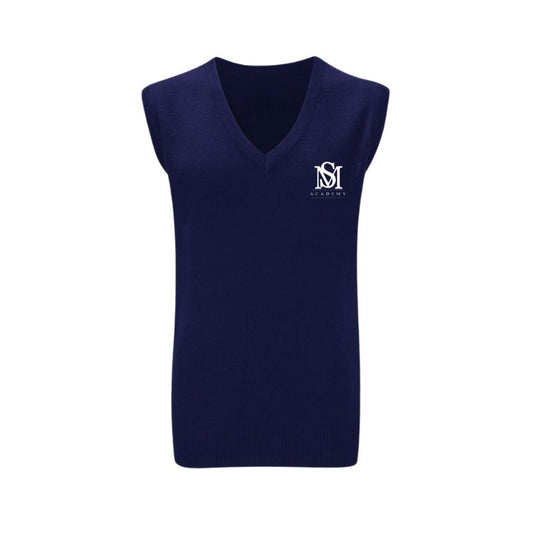 SMA Navy V-Neck Vest (24)