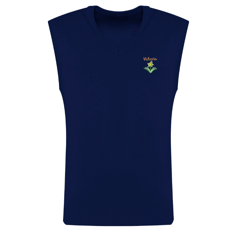 VEC Navy V-Neck Vest (36)