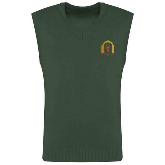 WES Green V-Neck Vest (44)