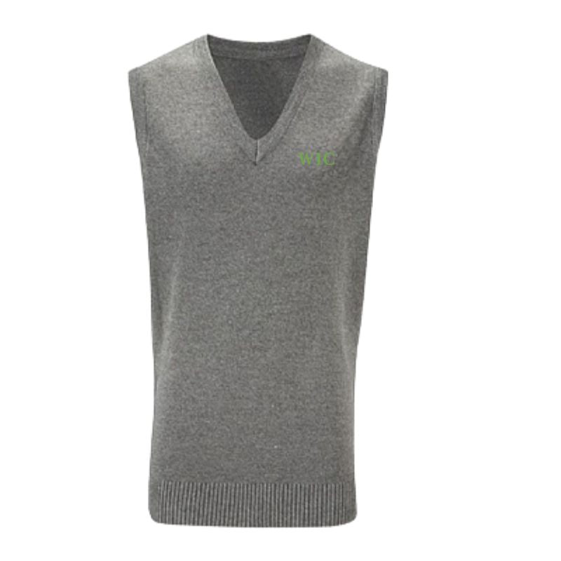 Grey V-Neck Vest (WIC 38)