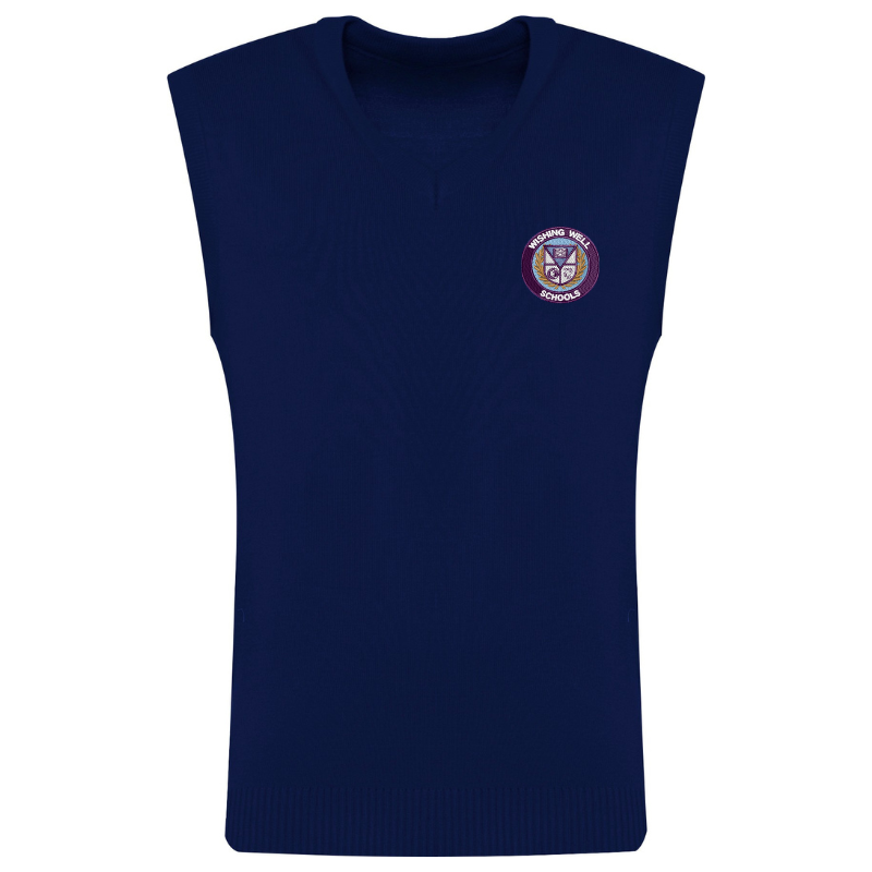 WWM Navy V-Neck Vest (40)