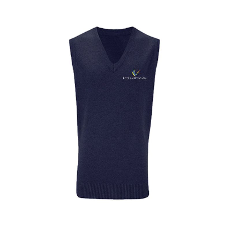 RVS Navy V-Neck Vest (30)