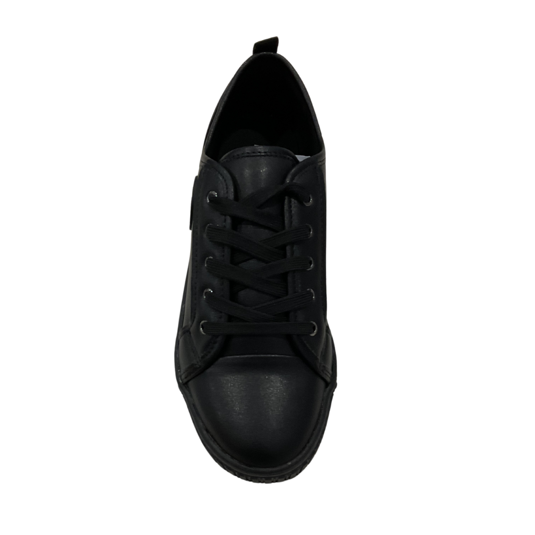 Black Michael Kors Summer Aline Lace Up Shoe (5)