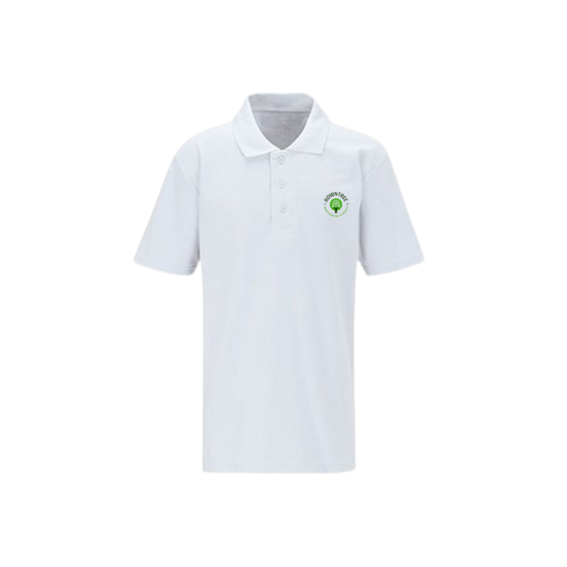 RTM White Premium Short Sleeve Polo - STAFF (AM)