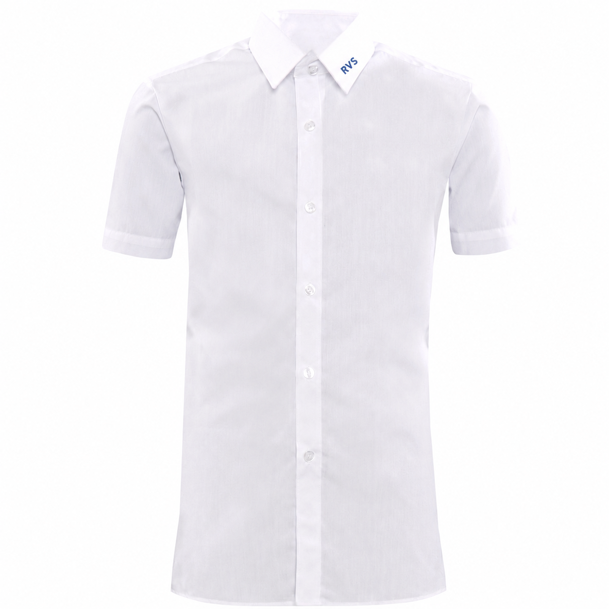 RVS Luxe Cotton Rich Short Sleeve Shirt (13.5)