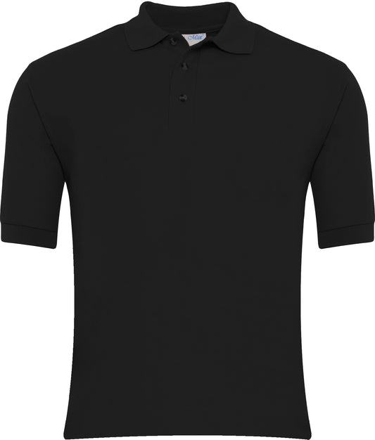 Black Premium Short Sleeve Polo (11)