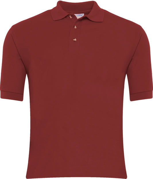 Burgundy Premium Short Sleeve Polo (11)