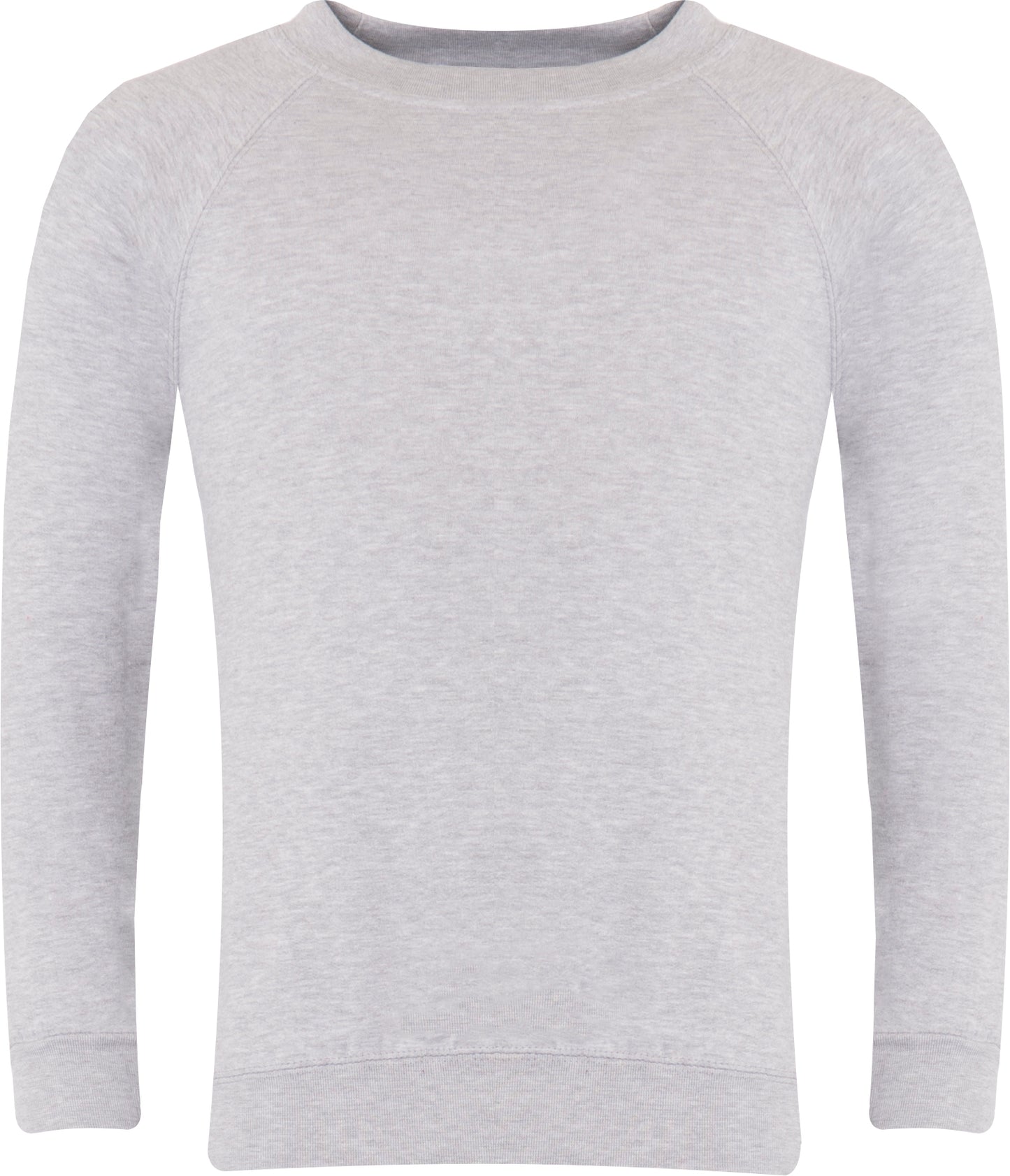 Sweat-shirt gris à col rond (1)