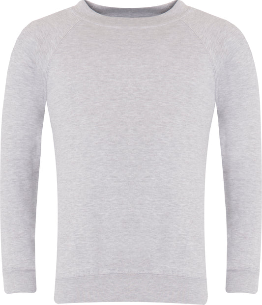 Sweat-shirt gris à col rond (AXL)