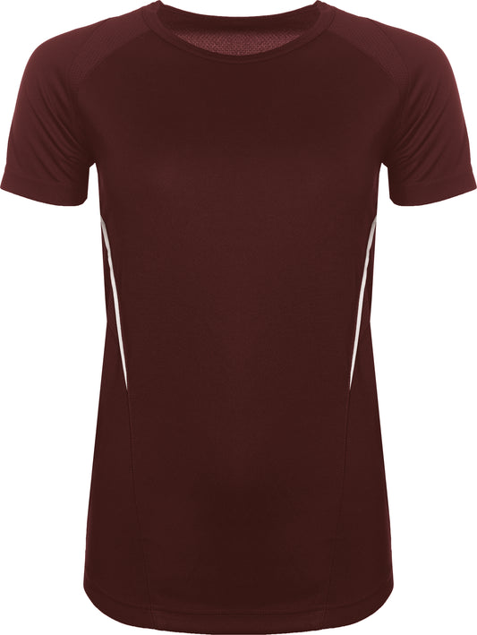 Burgundy APTUS Performance Female T Shirt (22)