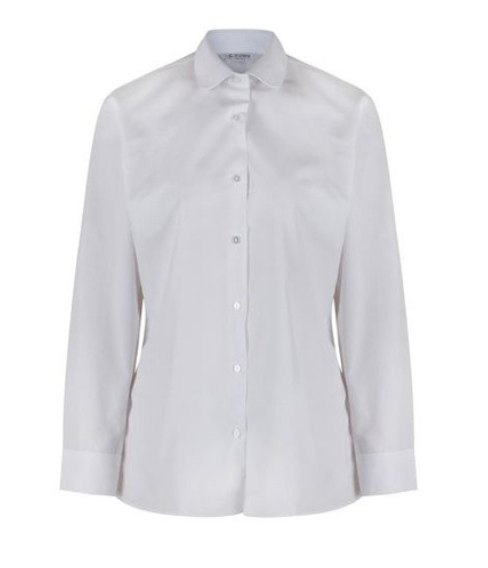 White Long Sleeve Katie Collar Blouse (26)