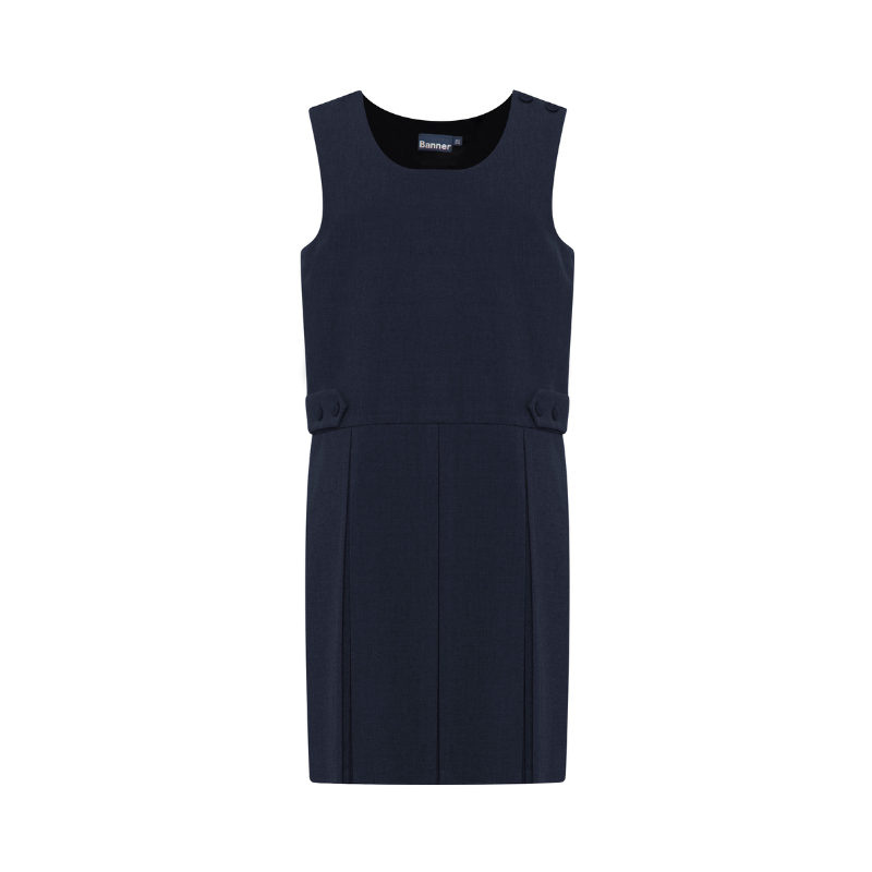 Navy Triple Pleated Tunic (6)