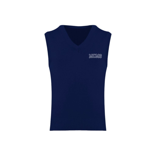 Navy V-Neck Vest (MCM 24)