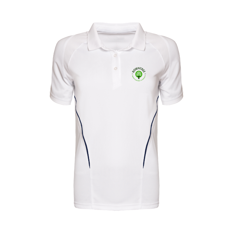 White APTUS Performance Female Polo-STAFF (32/34)