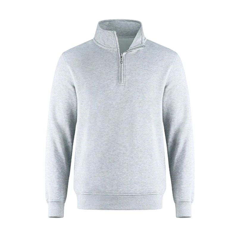 Grey 1/4 Zip Sweatshirt (9)