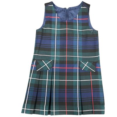 Triple Pleat Tartan Tunic