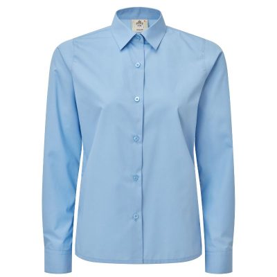 Girls Long Sleeve Formal Blouse - Image 2